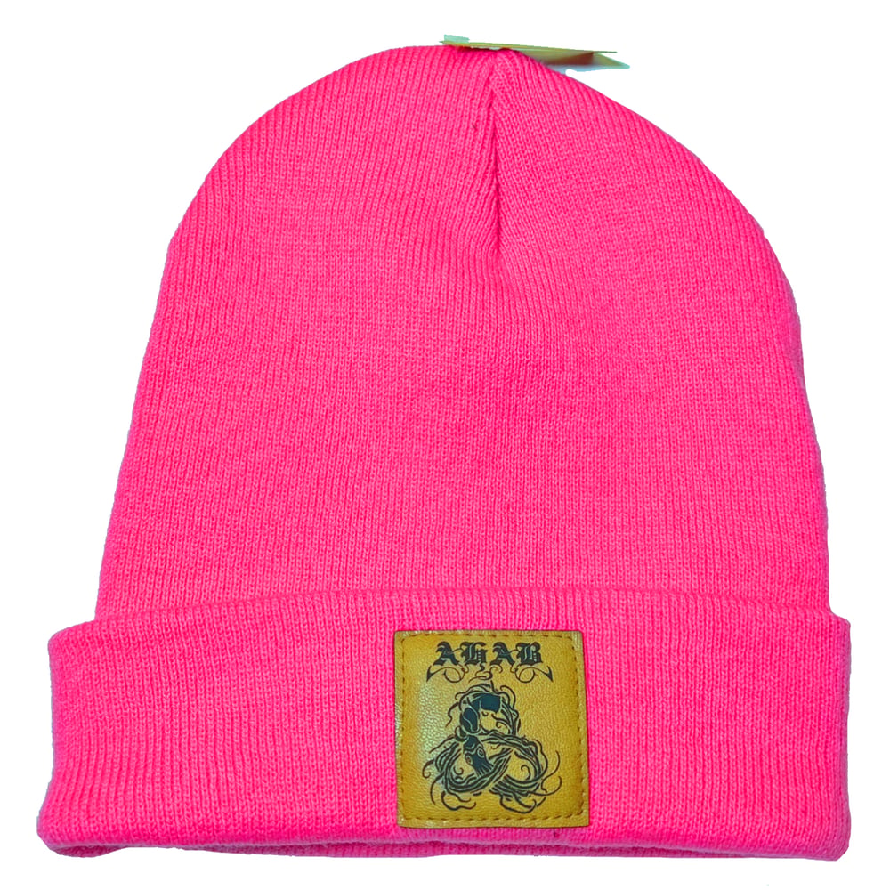 Logo Beanie (fuchsia)